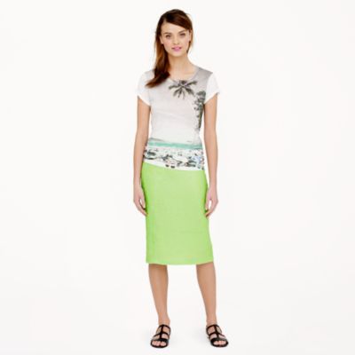 Collection No. 2 pencil skirt in sequins