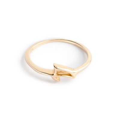Lulu Frost 14k gold code ring