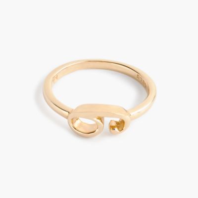 Lulu Frost 14k gold code ring