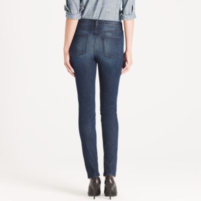 New high-waisted skinny jean in night owl wash