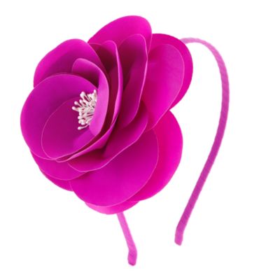 Girls' begonia flower headband