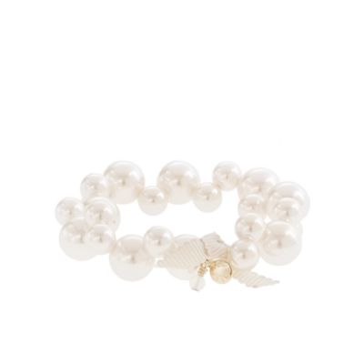 Girls' apple pearl bracelet