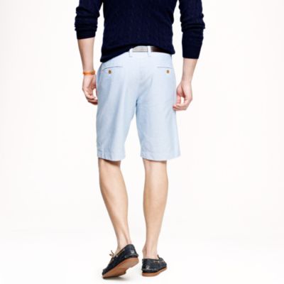 11" club short in oxford cloth