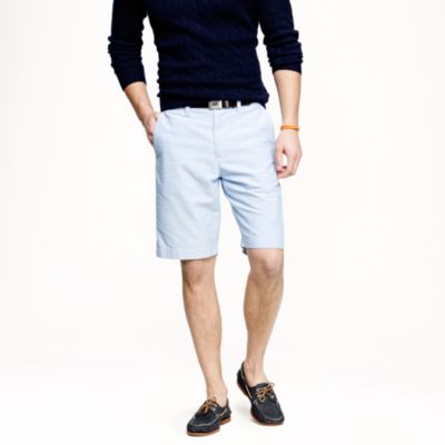 11" club short in oxford cloth