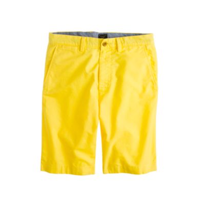11" club short in oxford cloth