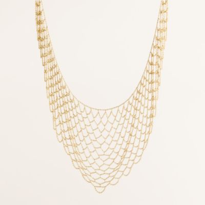 Fishnet necklace