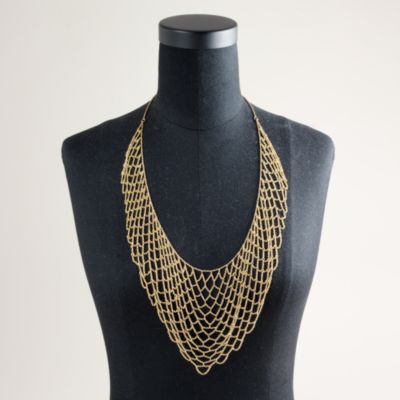 Fishnet necklace