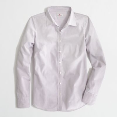 Factory novelty classic button-down shirt