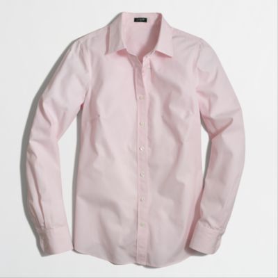 Factory novelty classic button-down shirt