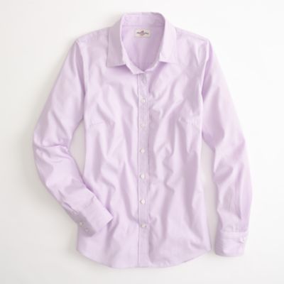Factory novelty classic button-down shirt