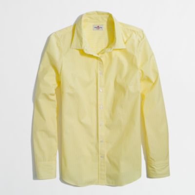 Factory novelty classic button-down shirt
