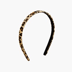 Girls' leopard-print headband