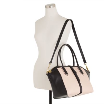 Colorblock tartine satchel