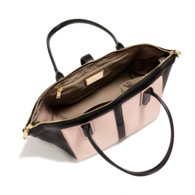 Colorblock tartine satchel