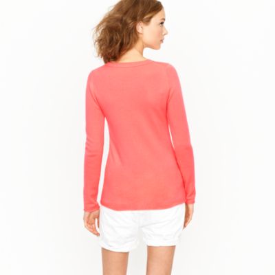 Cashmere long-sleeve tee