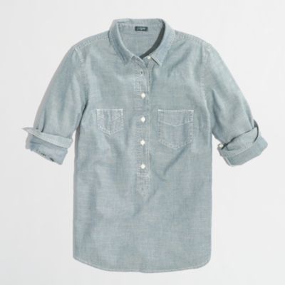 Factory chambray popover
