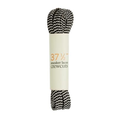 Kids' zigzag-stripe laces
