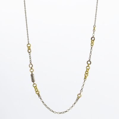 Factory tortoise and cylinder fireball necklace