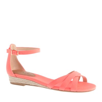 Marina mini-wedge espadrilles