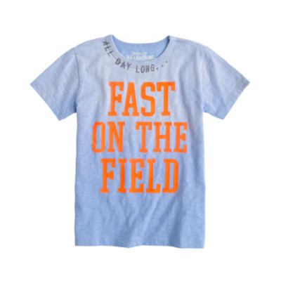 Boys' fast on the field tee