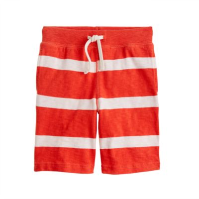 Boys' pull-on knit short in stripe