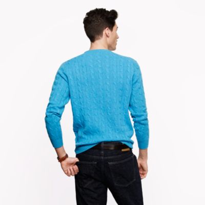 Cashmere cable sweater