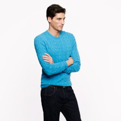 Cashmere cable sweater