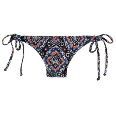 Midnight paisley string bottom