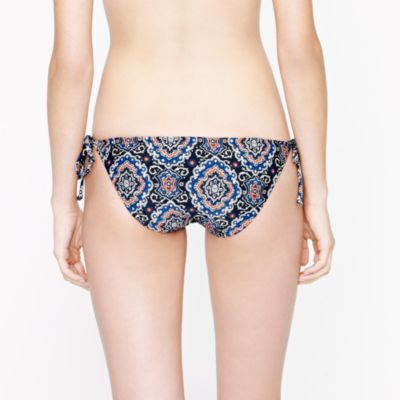Midnight paisley string bottom