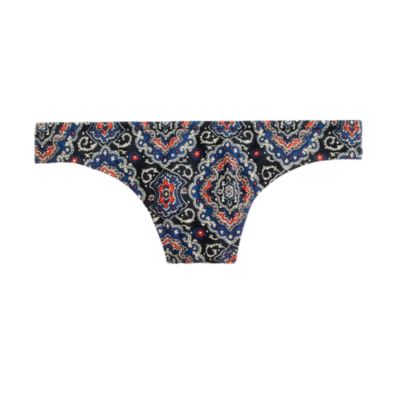 Midnight paisley bikini