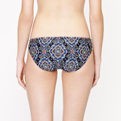 Midnight paisley bikini