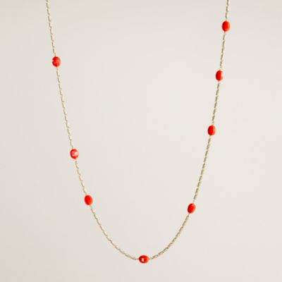 Mini pebble necklace