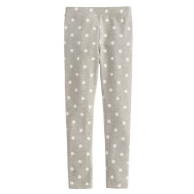 Girls' everyday leggings in polka dot