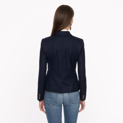Double-breasted schoolboy blazer