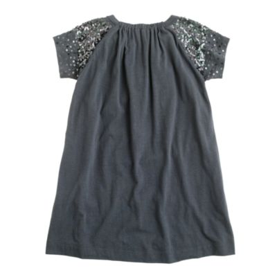 Girls' sequin splash dress