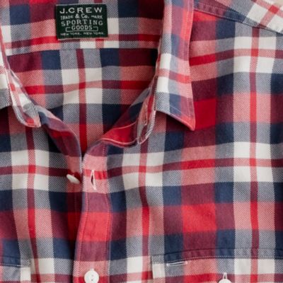 Vintage flannel shirt in Garland plaid
