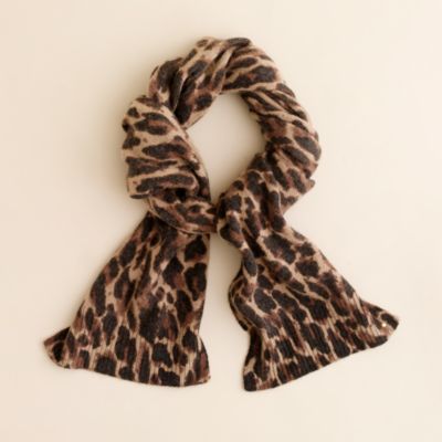 Leopard scarf
