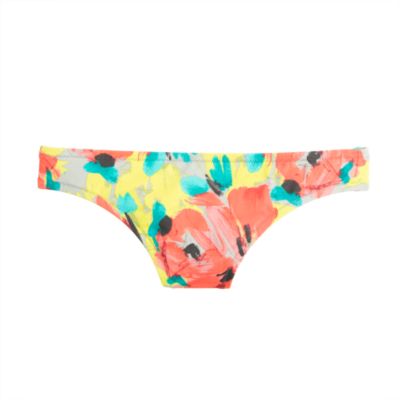 Neon floral bikini