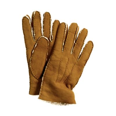 Shearling gloves
