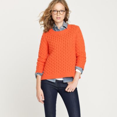 Chainlink cable sweater