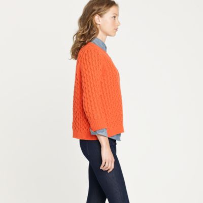 Chainlink cable sweater