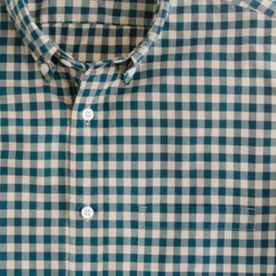 Secret Wash button-down shirt in Addison gingham