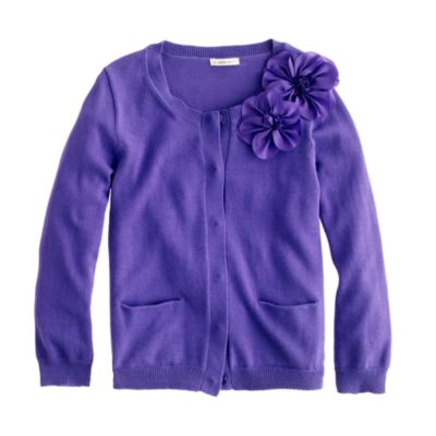 Girls' corsage Caroline cardigan