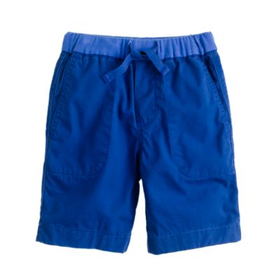 Boys' pull-on lightweight chino short