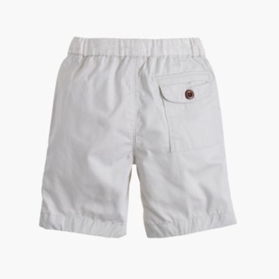 Boys' pull-on lightweight chino short