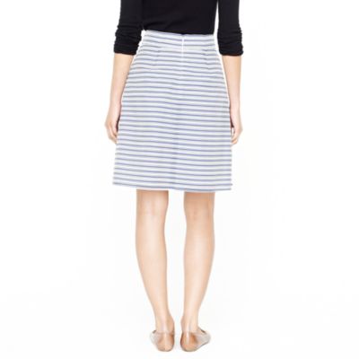 Gimlet skirt in coaster stripe