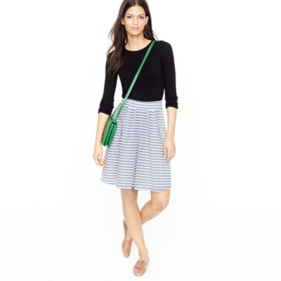 Gimlet skirt in coaster stripe