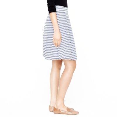 Gimlet skirt in coaster stripe