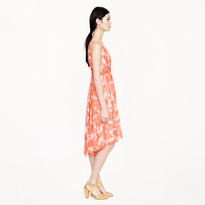 Frances dress in watercolor floral