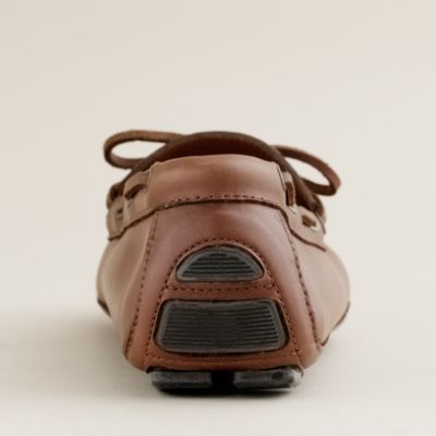 Thompson lace-front driving moccasins